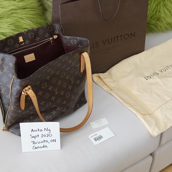 Authentic LE Rare LV Voltaire in Monogram - Picture 10 of 13